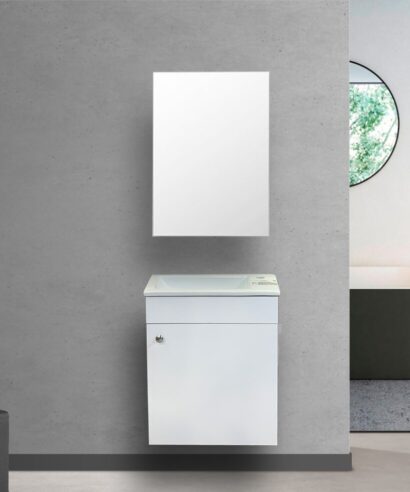 Σετ Έπιπλο Μπάνιου PARMA 50 WHITE 9SPA050WH0