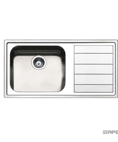 ΝΕΡΟΧΥΤΗΣ LINEAR 100x50 APELL INOX ΛΕΙΟ RIGHT