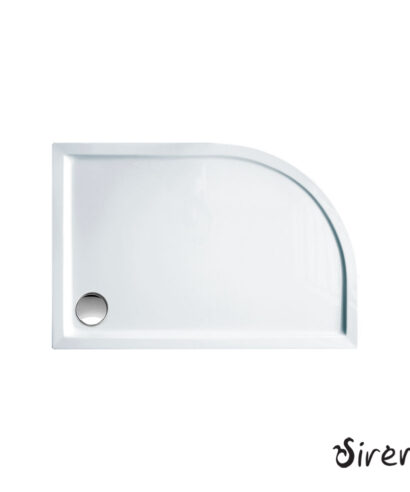 FLOW ΑΚΡΥΛΙΚΗ 120x80 ΔΕΞΙΑ WHITE