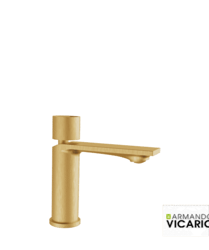 ΜΠΑΤ.ΝΙΠΤ. ΜΕ ΒΑΛΒ.CLIC-CLAC HALO VICARIO BRUSHED GOLD