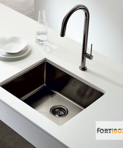 ΝΕΡΟΧ.ΥΠΟΚ/ΝΟΣ SQUADRO 54x44 FORTINOX INOX PVD BLACK BRUSHED