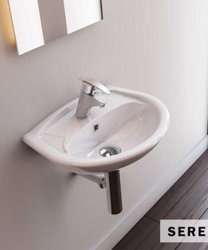 ΝΙΠΤΗΡΑΣ 45x35 (1 οπή) SEREL WHITE
