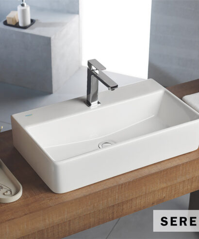 ΝΙΠΤΗΡΑΣ TETRA 60x42 (1 οπή) SEREL WHITE