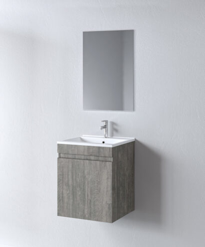 Σετ Έπιπλο Μπάνιου OMEGA Σταχτί 50 ECO 9SOME050BER Πάγκο 47x44x60