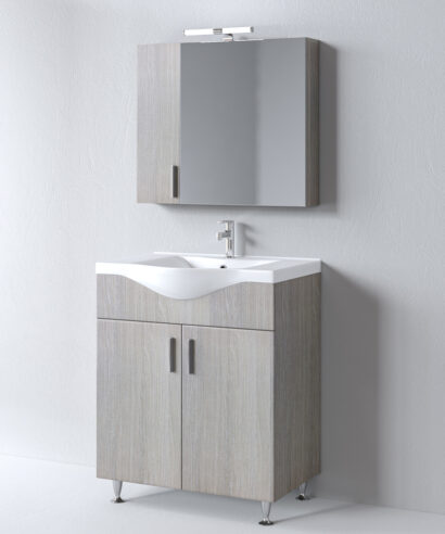 Σετ Έπιπλο Μπάνιου SIENA HARMONY NEW 75 9SSI075HN0W Πάγκο 72x34x83cm