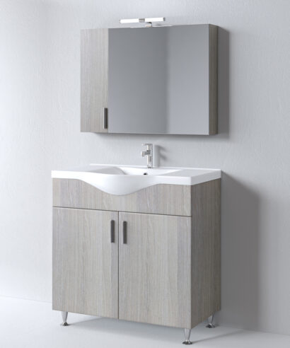 Σετ Έπιπλο Μπάνιου SIENA HARMONY NEW 90 9SSI090HN0W Πάγκο 90x34x83cm