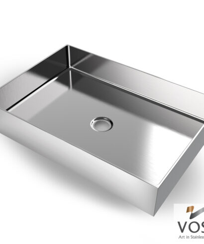 ΝΙΠΤΗΡΑΣ ALDO 55x38 VOSS INOX BRUSHED