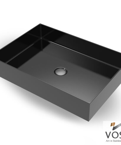 ΝΙΠΤΗΡΑΣ ALDO 55x38 VOSS INOX PVD BLACK BRUSHED