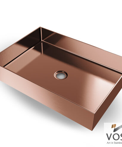 ΝΙΠΤΗΡΑΣ ALDO 55x38 VOSS INOX PVD ROSE-GOLD BRUSHED