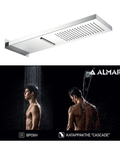 ΚΕΦ.ΝΤΟΥΖ ΚΑΤΑΡΡ.SMART 19,2x5,5 ALMAR INOX CHROME