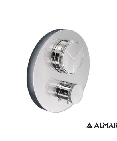 ΘΕΡΜΟΣΤΑΤΙΚΟΣ ΜΙΚΤΗΣ 3 ΕΞΟΔ."PUSH" ALMAR CHROME