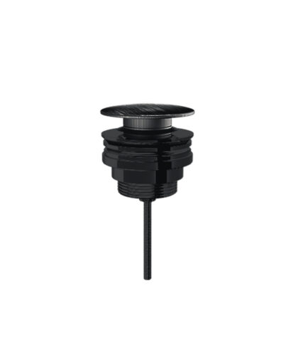 ΒΑΛΒΙΔΑ ΝΙΠΤ. CLIC-CLAC AISI316 INOX PVD BLACK BRUSHED