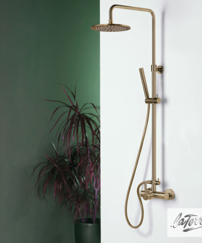 ΜΠΑΤ.ΝΤΟΥΖ + ΕΠΕΚΤ.ΚΟΛΩΝΑ + ΚΕΦΑΛΗ TECH LA TORRE BRONZE BRUSHED