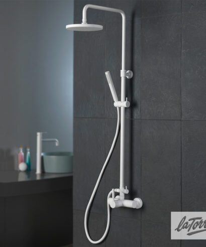 ΜΠΑΤ.ΝΤΟΥΖ + ΕΠΕΚΤ.ΚΟΛΩΝΑ + ΚΕΦΑΛΗ TECH LA TORRE WHITE MATT