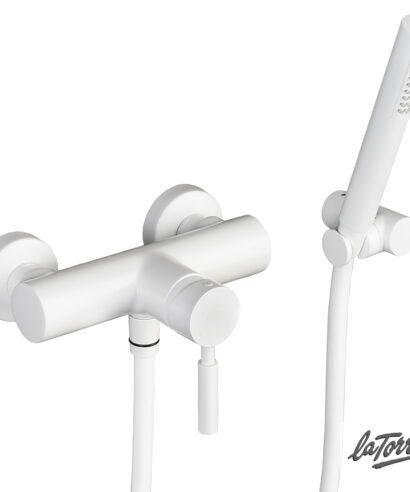 ΜΠΑΤ.ΝΤΟΥΖ+ΤΗΛ+ΣΤΗΡ.TECH LA TORRE WHITE MATT