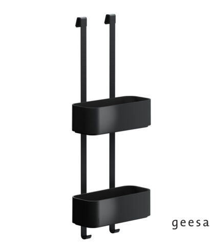 ΜΠΟΥΚΑΛΟΘΗΚΗ ΔΙΠΛΗ 25x11,5 - H65 εκ. FRAME GEESA BLACK MATT