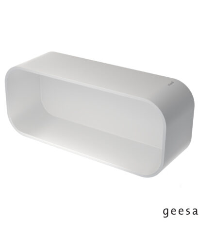 ΜΠΟΥΚΑΛΟΘΗΚΗ 25x11,1 εκ. FRAME GEESA WHITE MATT