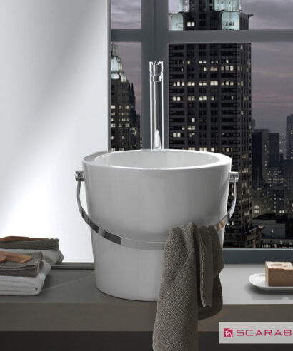 ΝΙΠΤΗΡΑΣ BUCKET Φ40,5 SCARABEO WHITE