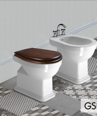 CLASSIC/54 WhiteGlossy Υψηλής Πίεσης Κατωστόμια με κάλυμμα Wood, GSI