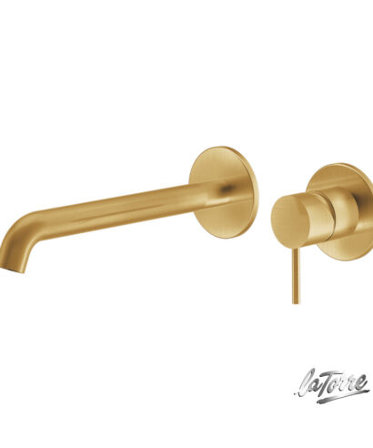ΜΠΑΤ.ΝΙΠΤ.ΤΟΙΧΟΥ ELLE 316 LA TORRE INOX PVD BRUSHED GOLD