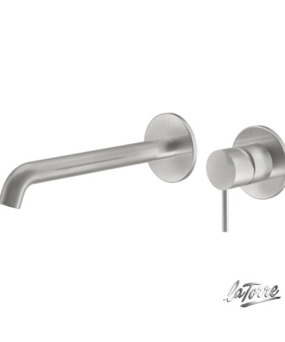 ΜΠΑΤ.ΝΙΠΤ.ΤΟΙΧΟΥ ELLE 316 LA TORRE BRUSHED INOX