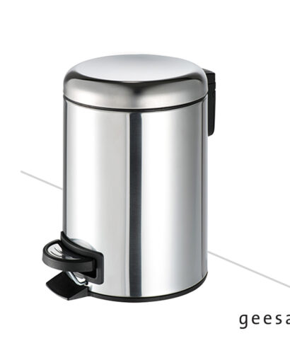 ΧΑΡΤΟΔΟΧΕΙΟ ΕΠΙΔΑΠ. 3L SOFT-CLOSE GEESA INOX CHROME
