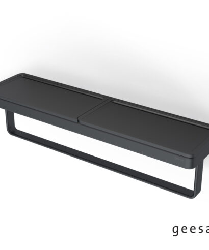 ΕΤΑΖΕΡΑ 42x10,8 εκ. ΜΕ ΠΕΤΣ/ΣΤΡΑ FRAME GEESA BLACK MATT