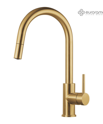 ΜΠΑΤ.ΝΕΡΟΧ. EURORAMA INOX PVD BRUSHED GOLD