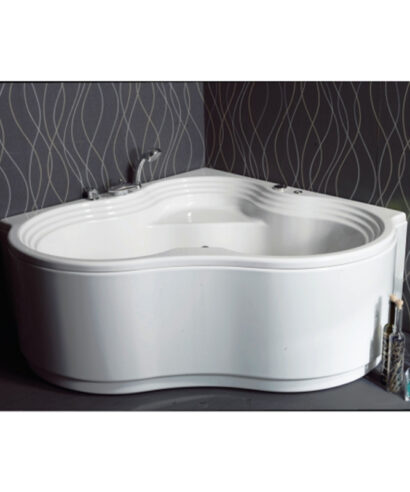 SANITEC CARLA 125×125 Γωνιακή ακρυλική μπανιέρα