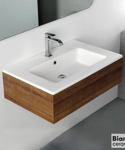 ΝΙΠΤΗΡΑΣ FLAT 71,5x46,5 (1 οπή) BIANCO CERAMICA WHITE
