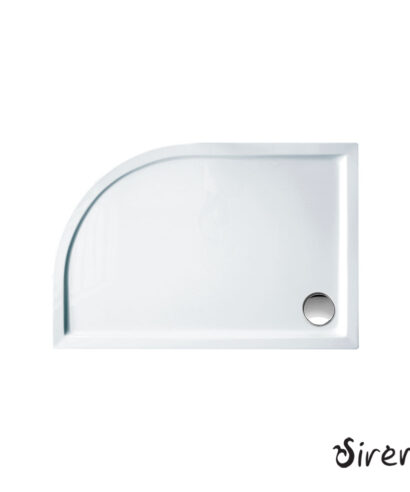 FLOW ΑΚΡΥΛΙΚΗ 120x80 ΑΡΙΣΤΕΡΗ WHITE
