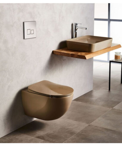 FREE ΛΕΚΑΝΗ ΚΡΕΜΑΣΤΗ CAPPUCINO MAT (FE320-11CM00E-0000) ΧΩΡΙΣ ΚΑΛΥΜΜΑ