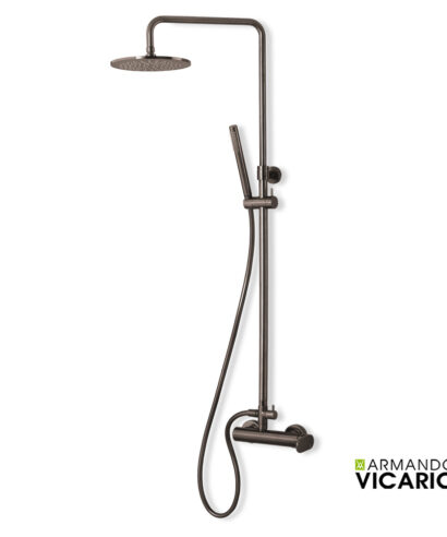ΜΠΑΤ.ΝΤΟΥΖ+ΕΠΕΚΤ.ΚΟΛΩΝΑ+ΚΕΦΑΛΗ SLIM VICARIO BLACK BRUSHED
