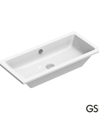 ΝΙΠΤΗΡΑΣ KUBE 80x37 ΥΠΟΕΝΘΕΤΟΣ (+FISSK) GSI WHITE