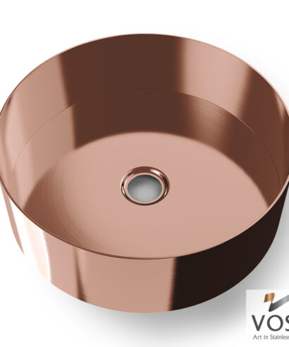 ΝΙΠΤΗΡΑΣ MILO Φ40 VOSS INOX PVD ROSE-GOLD BRUSHED