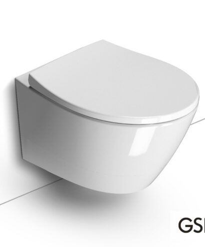 MODO/52 Swirlflush® White Glossy με κάλυμμα Soft Close, GSI