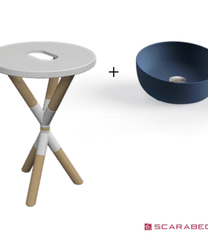 ΕΠΙΠΛΟ CROSS PEARL + ΝΙΠΤΗΡΑΣ GLAM Φ39 OCEAN
