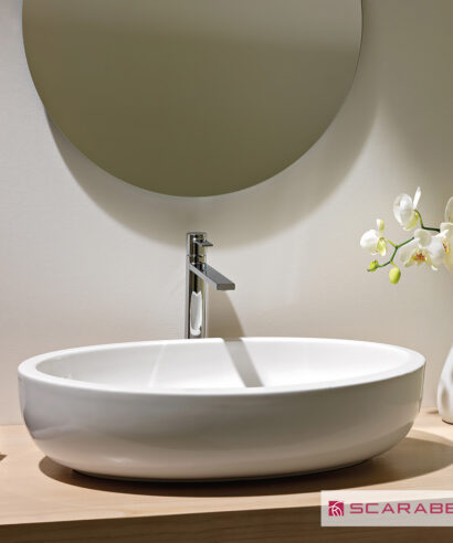 ΝΙΠΤΗΡΑΣ PLANET 66x38,5 SCARABEO WHITE