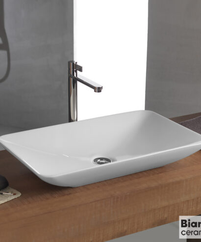ΝΙΠΤΗΡΑΣ RIO 60x37,7 BIANCO CERAMICA WHITE