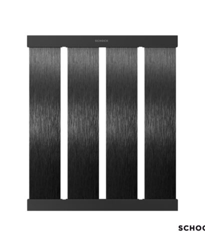 ΣΧΑΡΑ ΑΠΟΣΤΡΑΓΓΙΣΗΣ 33,6 x 39,2 x 1,2 SCHOCK GUNMETAL