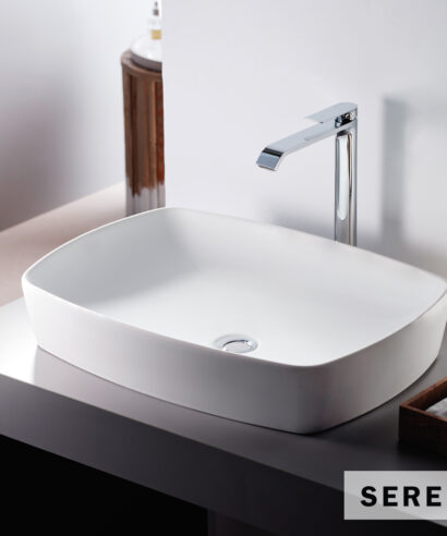 ΝΙΠΤΗΡΑΣ 60x44 SEREL WHITE MATT