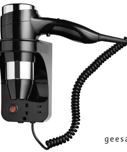 ΣΕΣΟΥΑΡ 3 ΤΑΧΥΤ. 1600W ΜΕ ΠΡΙΖΑ ΞΥΡ.ΜΗΧ. GEESA CHROME/BLACK