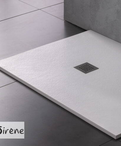SLATE Cast Marble (χυτό μάρμαρο) 100x80 WHITE MATT