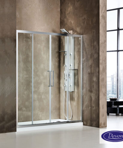 SLIDER PRIMUS-PLUS 117-121 H.195 DEVON CLEAN-GLASS