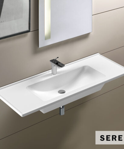 ΝΙΠΤΗΡΑΣ SLIM 100x46 (1 οπή) SEREL WHITE