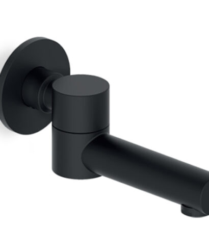 ΣΤΟΜΙΟ ΠΕΡΙΣΤΡΕΦΟΜΕΝΟ ΕΠΙΤΟΙΧΟ 10cm BLACK MATT