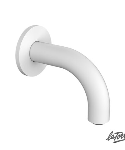 ΣΤΟΜΙΟ ΕΠΙΤΟΙΧΟ 10cm Φ24mm TECH LA TORRE WHITE MATT