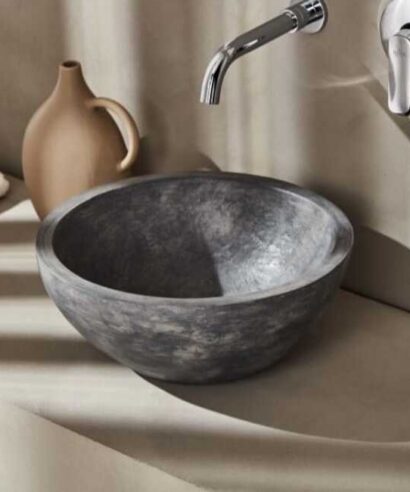 STO040Α STONE ANTHRACITE ΝΙΠΤΗΡΑΣ Φ40cm