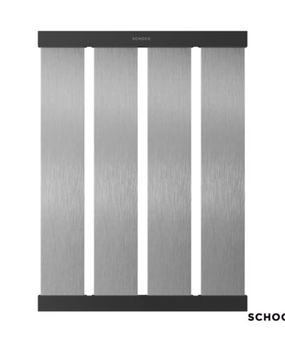 ΣΧΑΡΑ ΑΠΟΣΤΡΑΓΓΙΣΗΣ 33,6 x 48 x 1,2 SCHOCK INOX