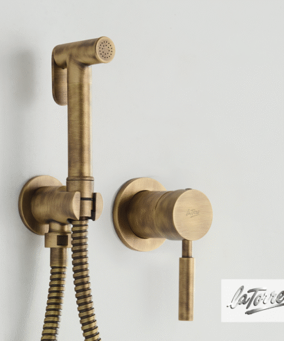 ΜΙΚΤΗΣ TECH 1 ΕΞΟΔΟΥ FLUSH-MIX TECH LA TORRE ANTIQUE BRASS